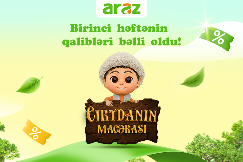 Cırtdanın macərası oyunun da birinci həftənin qalibləri bəlli oldu.