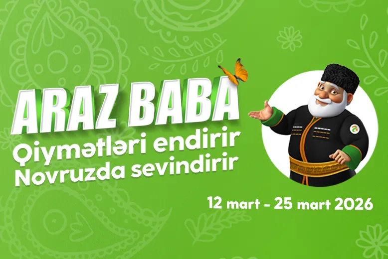 Araz Baba Lowers Prices, Makes People Happy on Novruz
