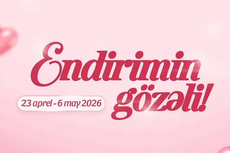 Endirimin gözəli!