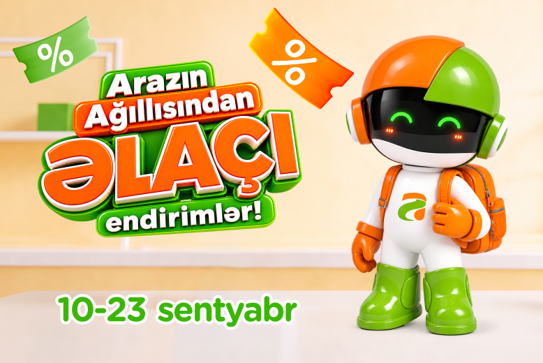 Amazing discounts from Arazın Ağıllısı!