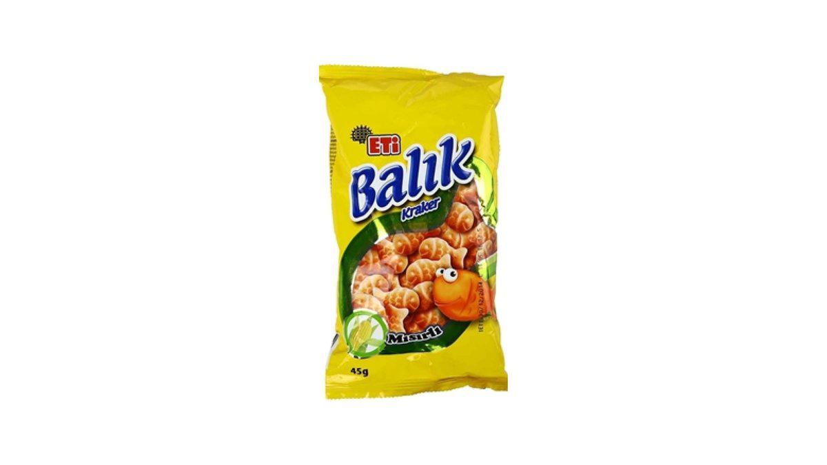 Eti Balik Kreker 45qr Misirli