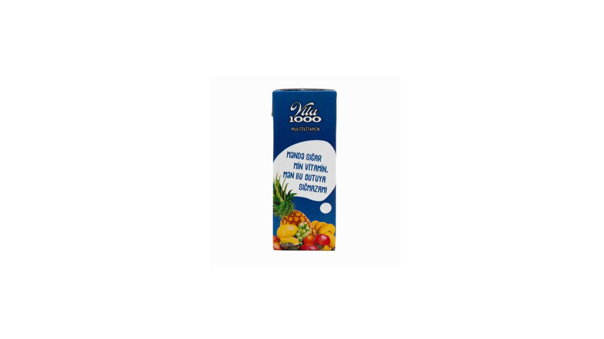 Vita1000 Multivitamin 0.2lt(Tetra Pack)