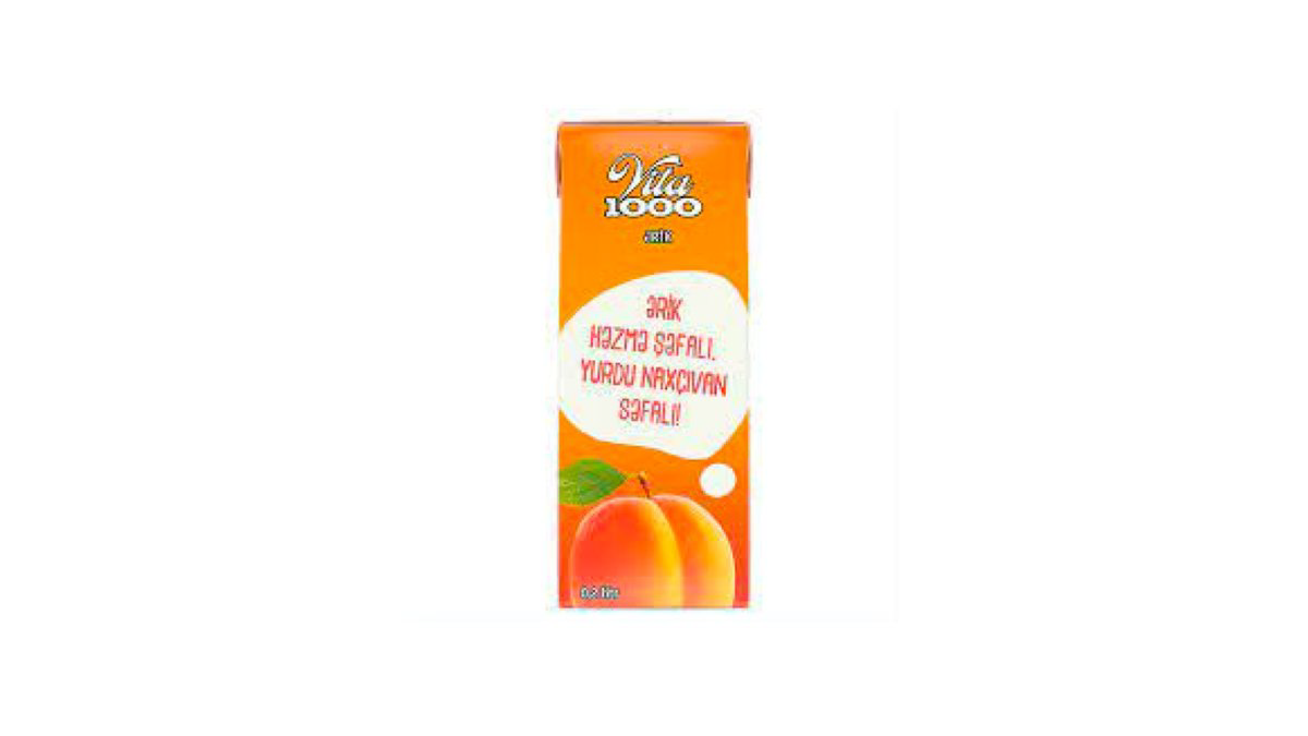 Vita1000 Ərik 0.2lt(Tetra Pack)