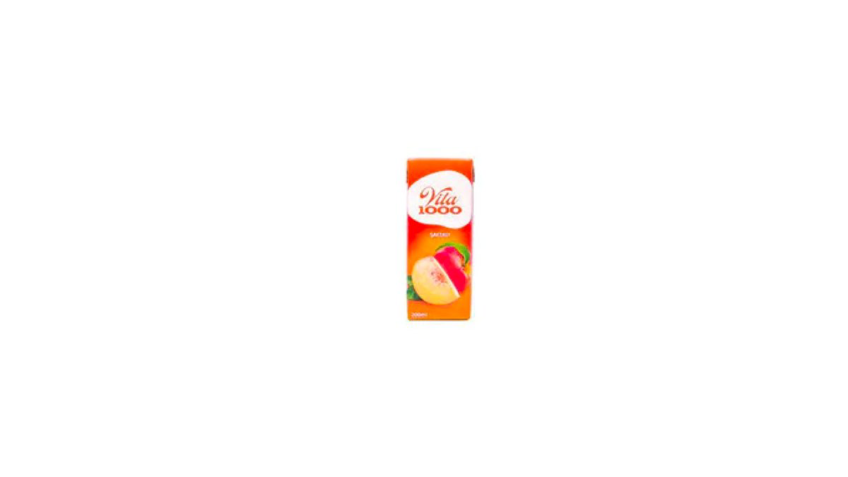 Vita1000 Şaftalı 0.2lt(Tetra Pack)