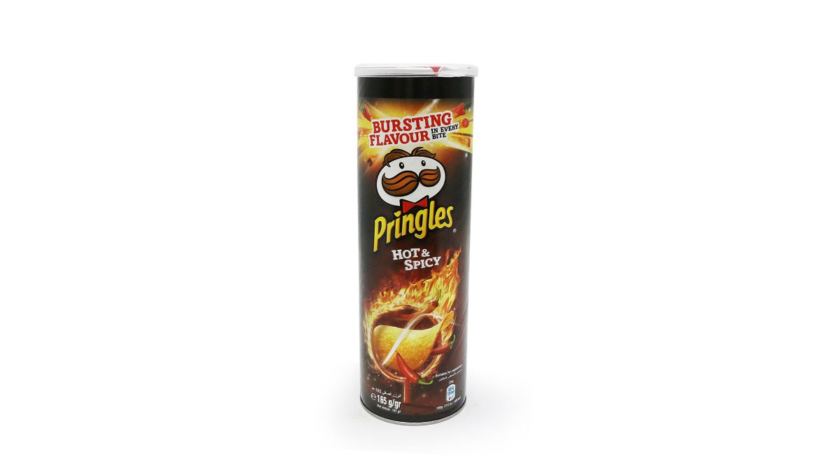Pringles Hot Spicy 165qr Kelloggs