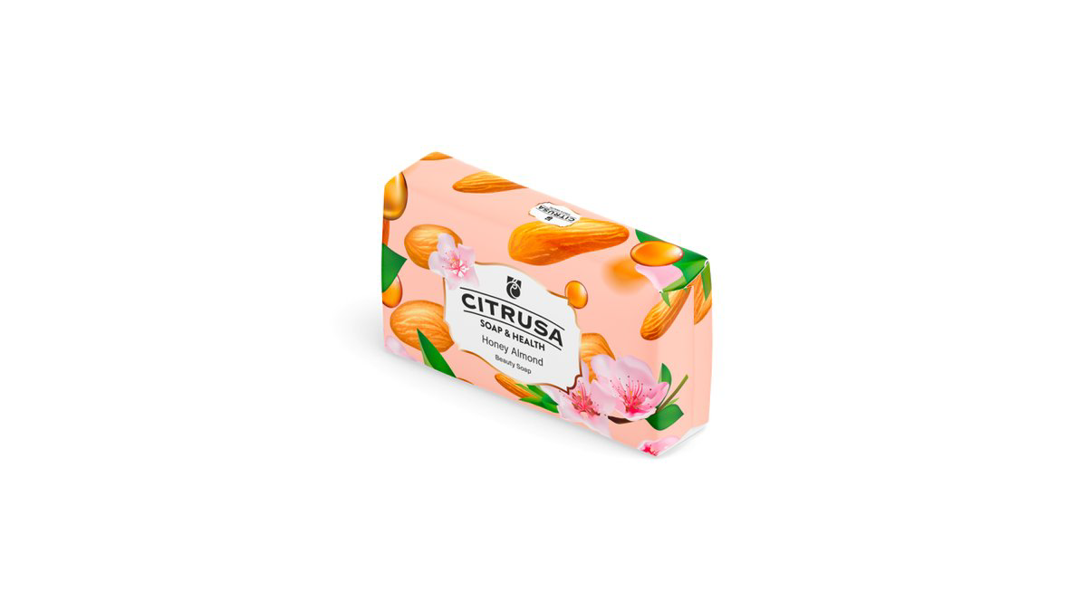 Citrusa Bərk Sabun Honey-Milk 125gr