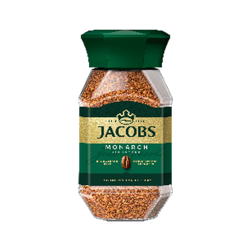 Jacobs Kofe Monarch Şüşə 190gr