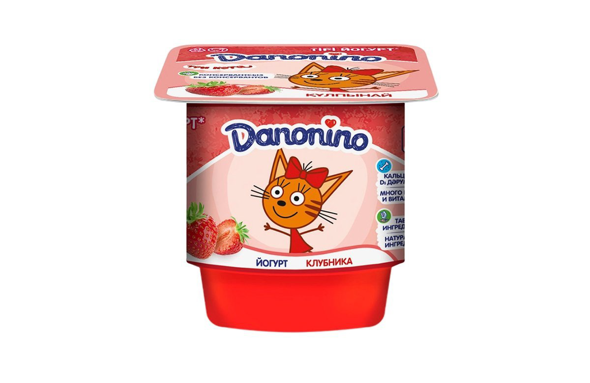 Danonino Yoğurt Çiyələk ilə 100qr
