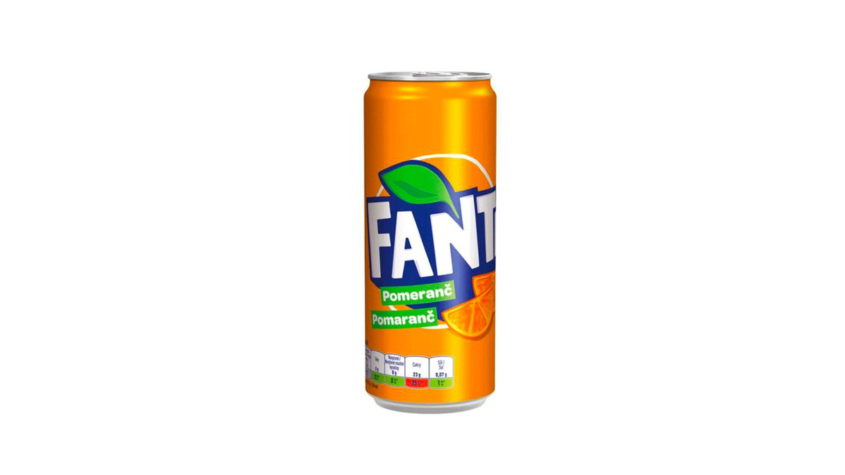 Fanta Portağal 330ml Banka