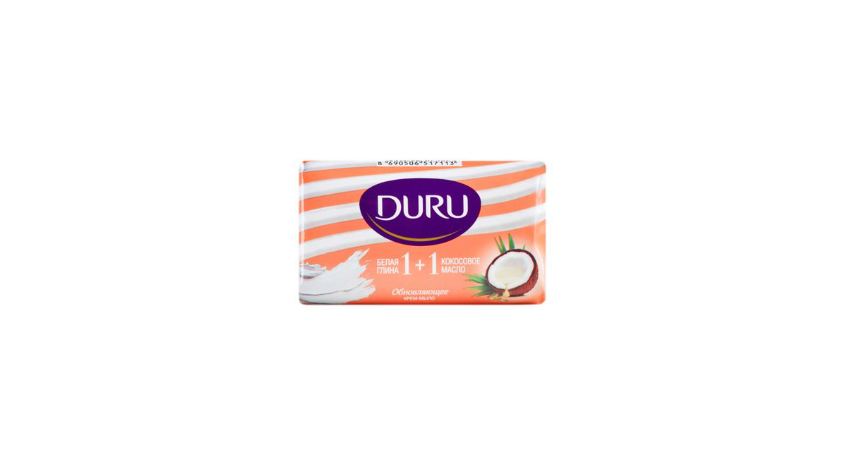 Duru Bərk Sabun Kremli Kokos Yağı 80gr