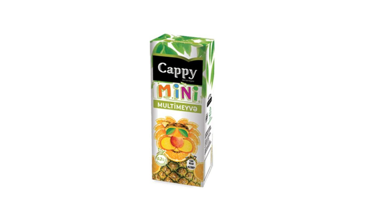 Cappy Multimeyve Qutu 200 ml