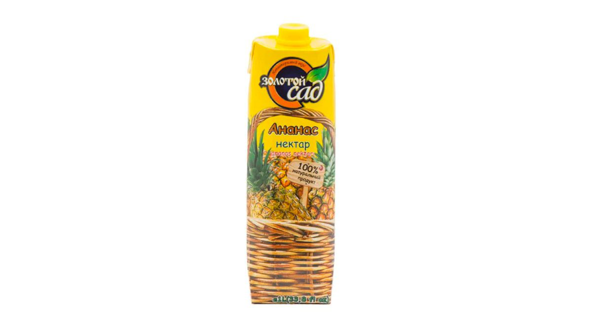 Zolotoy Sad Ananas 1lt