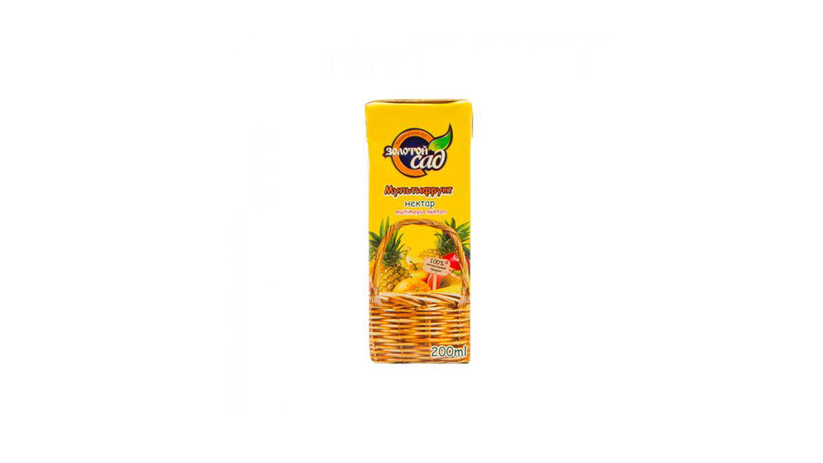 Zolotoy Sad Sok Multifrukt 200ml