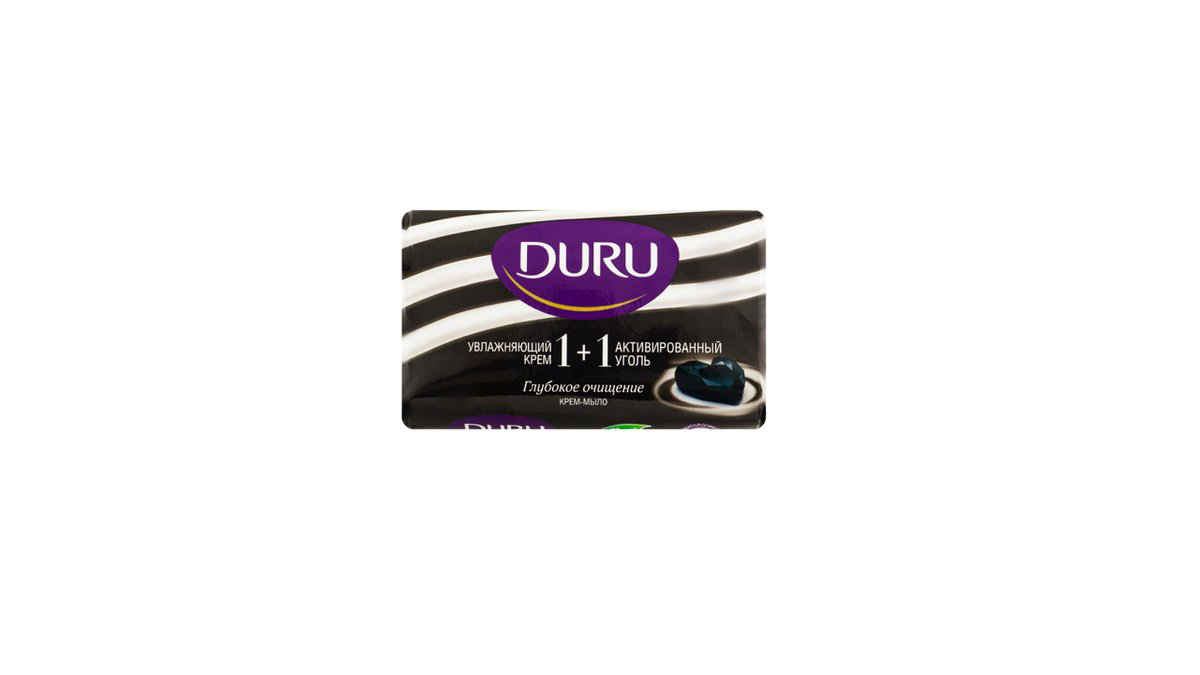 Duru Bərk Sabun Kremli Kömür 80gr