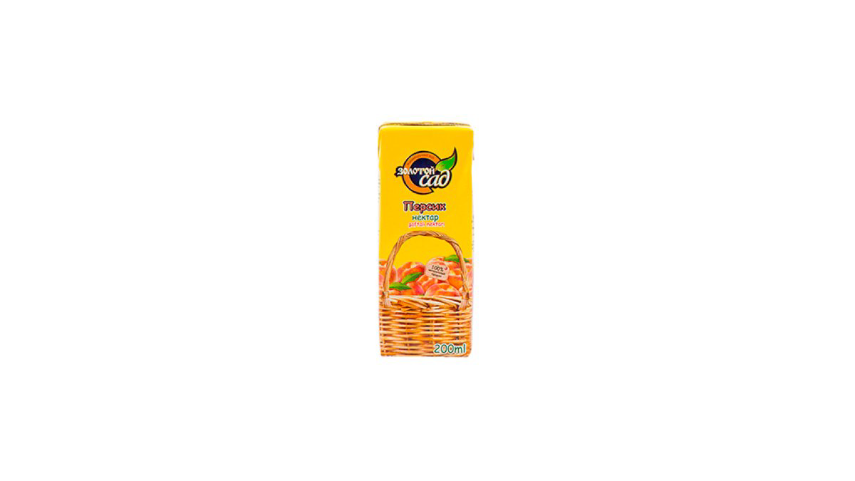 Zolotoy Sad Sok Şaftalı 200ml
