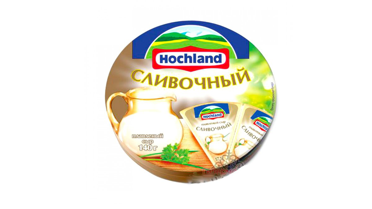 Hochland Pendir Qaymaqlı 140qr