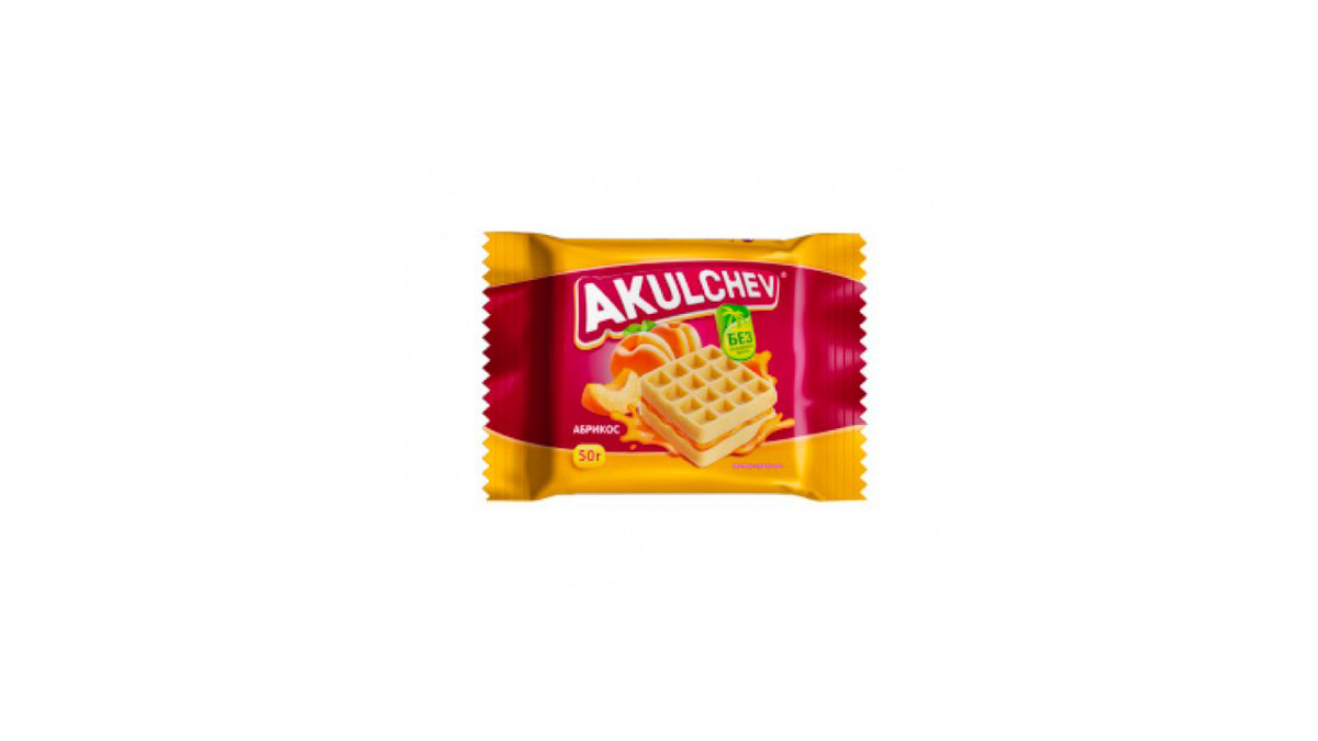Akulchev Venskie Vafli Ərik 50qr