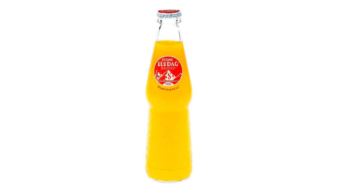 Uludağ Gazoz Portağal Şüşə 250ml