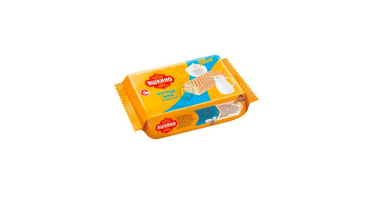 Yaskino Vafli Slivochniye 200qr