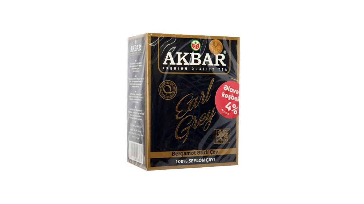 Akbar 100qr Çay Earl Grey