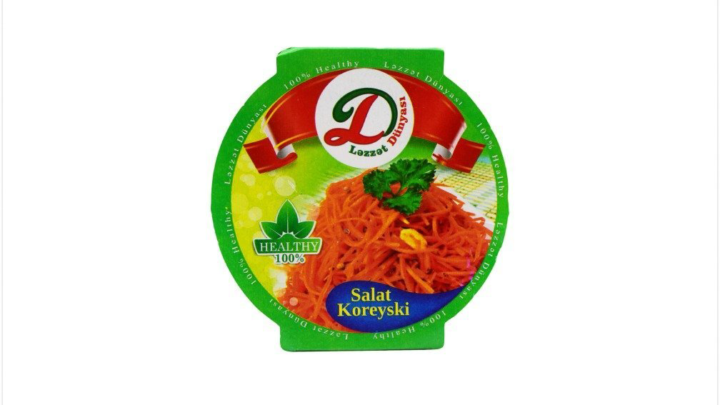 Ləzzət Dünyası Salat Koreyski 350qr