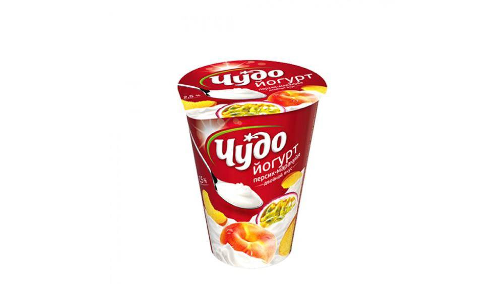 Cudo Yoqurt 25% Şaftalı-Marakuya 290qr