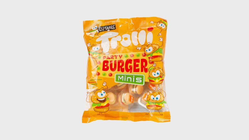 Trolli Mini Burger Jelibon 170qr