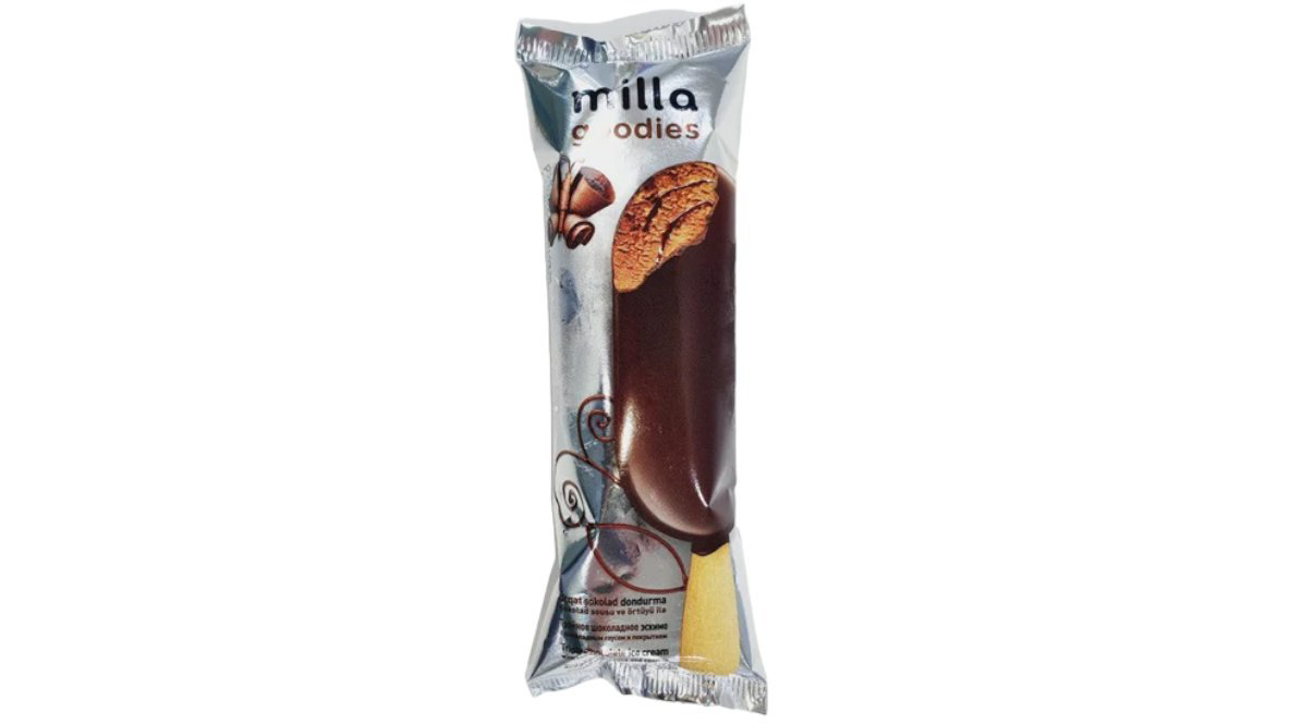 MİLLA DONDURMA ÜÇQAT ŞOKOLAD 125ML