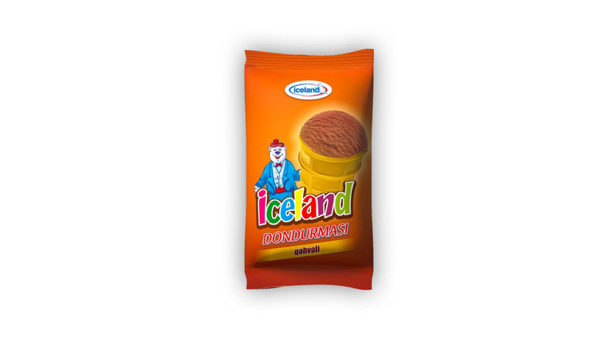 Iceland Südlü Qəhvəli Donurma 60qr