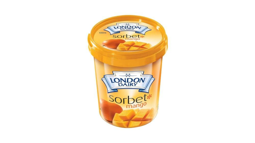London Dairy Dond. Sorbet Mango 500ml