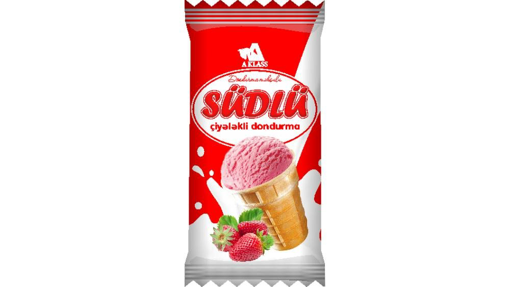 A Klass Südlu Çiyələk, Vafli Stəkan 55gr