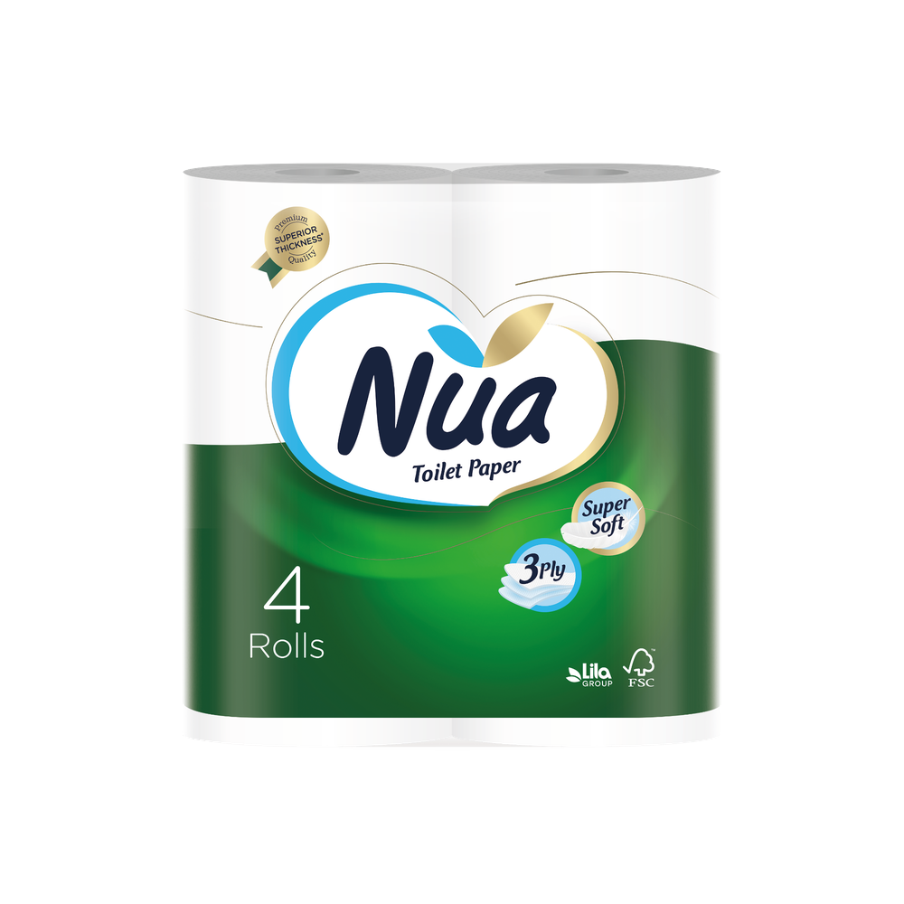 NUA Tualet Kağızı 3 qat 4 rulon