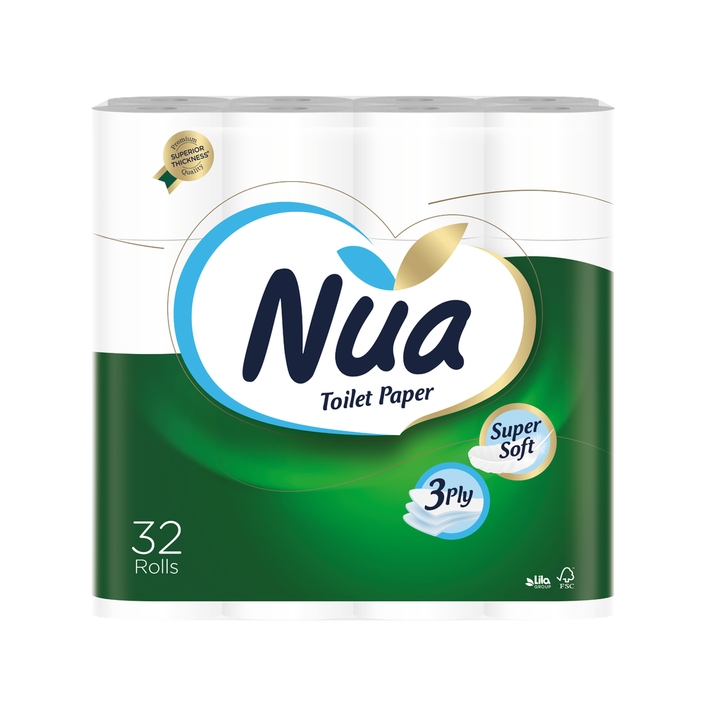 NUA Tualet Kağızı 3 qat 32 rulon