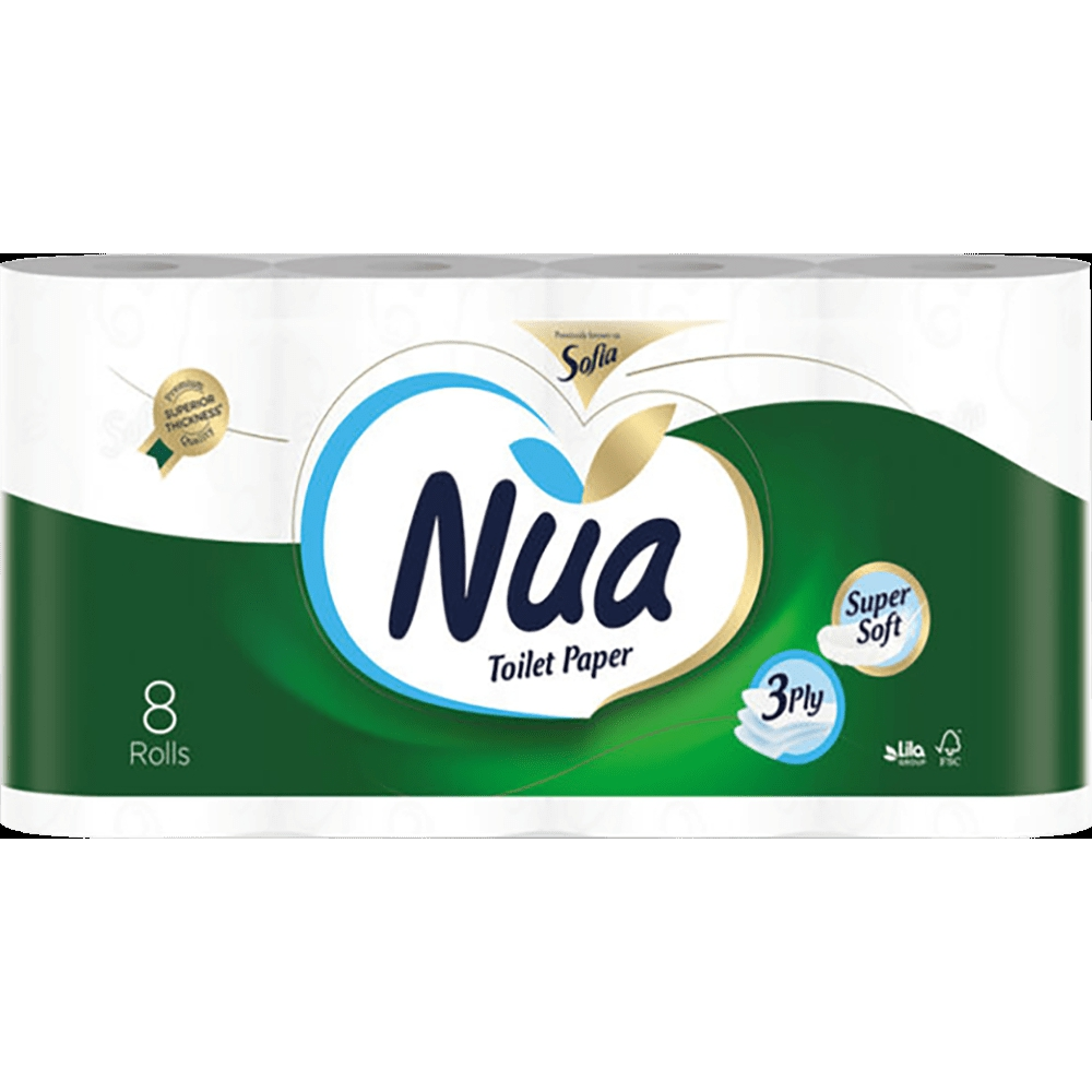 NUA Tualet Kağızı 3 qat 8 rulon